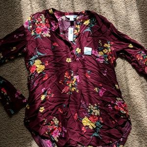 NWT L Tall Old Navy tunic top